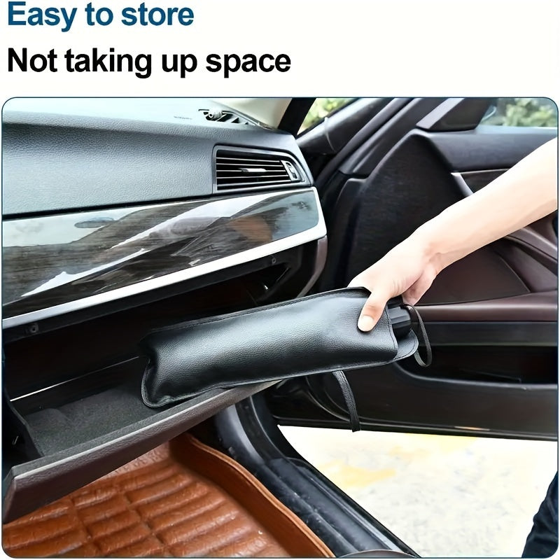 Car Sunshade Front Windshield Sunscreen Heat Insulation Sunshade Blocking Plate Blackout Curtain Gear Car Interior Windshield Small Car Cover Umbrella - Maximus Echo