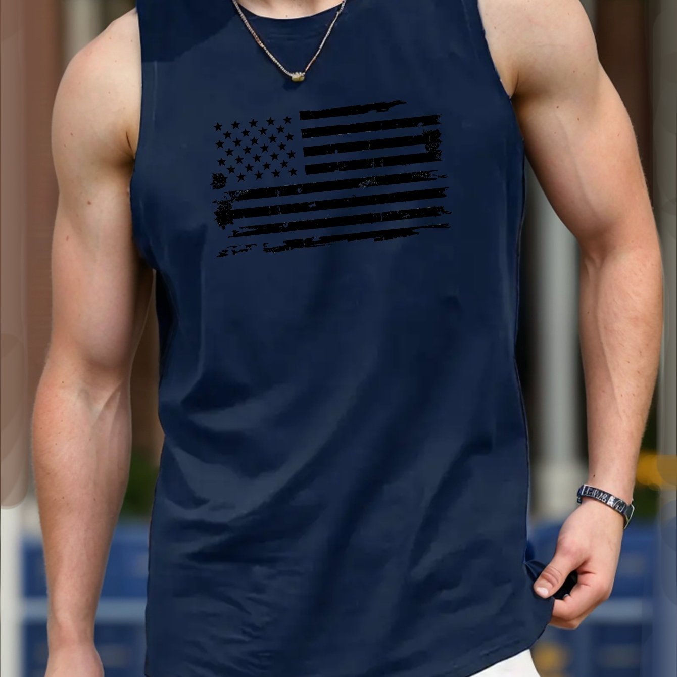 Men'S Vest in Standard Flag Size - Maximus Echo