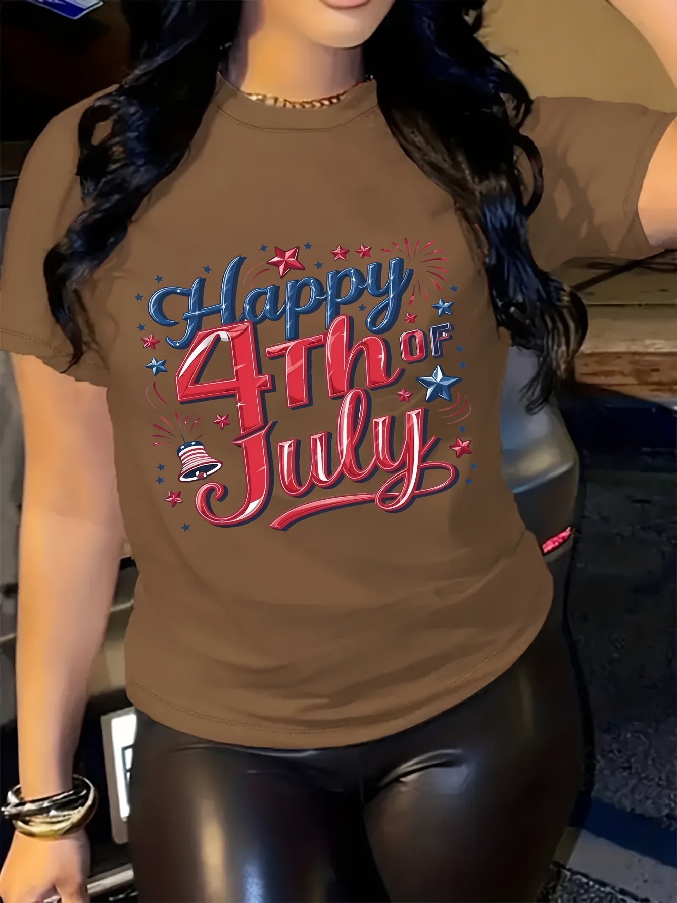 Fashionable Women'S T-Shirt - Comfortable And Relaxed, Simple Round Neck, Suitable for Elegant Casual Tops, Locally Shipped, Summer Pure Top, a Must-Have for Elegant Summer Parties. - Maximus Echo