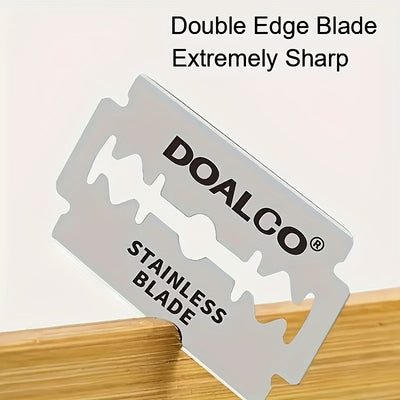 10/100pcs Stainless Steel Double-sided Blade - Maximus Echo