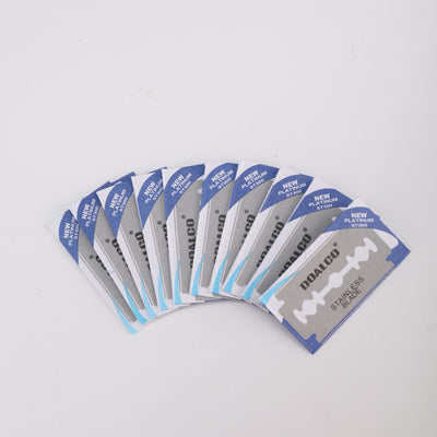 10/100pcs Stainless Steel Double-sided Blade - Maximus Echo