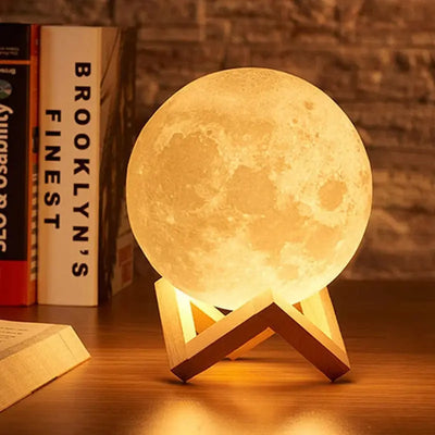 Book Light LED Moon Light Galaxy Light, Moon Night Light - Maximus Echo