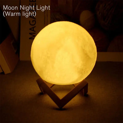 Book Light LED Moon Light Galaxy Light, Moon Night Light - Maximus Echo