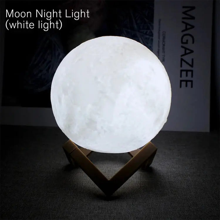 Book Light LED Moon Light Galaxy Light, Moon Night Light - Maximus Echo
