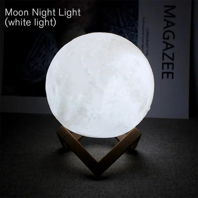 Book Light LED Moon Light Galaxy Light, Moon Night Light - Maximus Echo