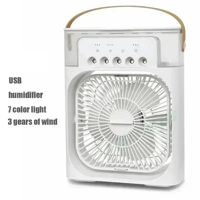 New Fan AIr Conditioner 3 In 1 Air Cooler LED Night Light Portable Humidifier - Maximus Echo