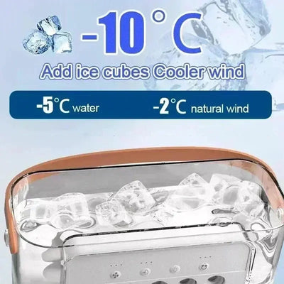 New Fan AIr Conditioner 3 In 1 Air Cooler LED Night Light Portable Humidifier - Maximus Echo