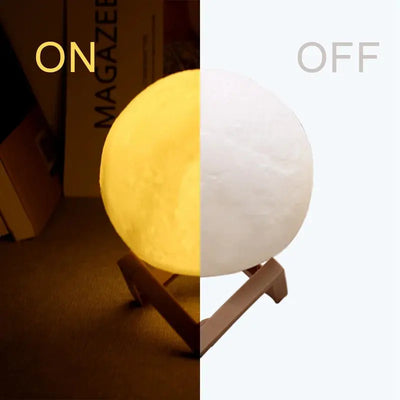 Book Light LED Moon Light Galaxy Light, Moon Night Light - Maximus Echo