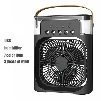 New Fan AIr Conditioner 3 In 1 Air Cooler LED Night Light Portable Humidifier - Maximus Echo