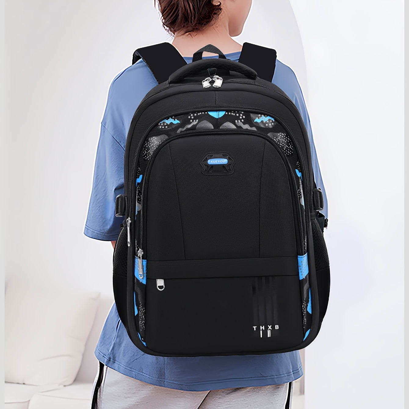 Elementary school students schoolbag boys 1-3-6 grades 6-12 years old lightweight Maximus Echo