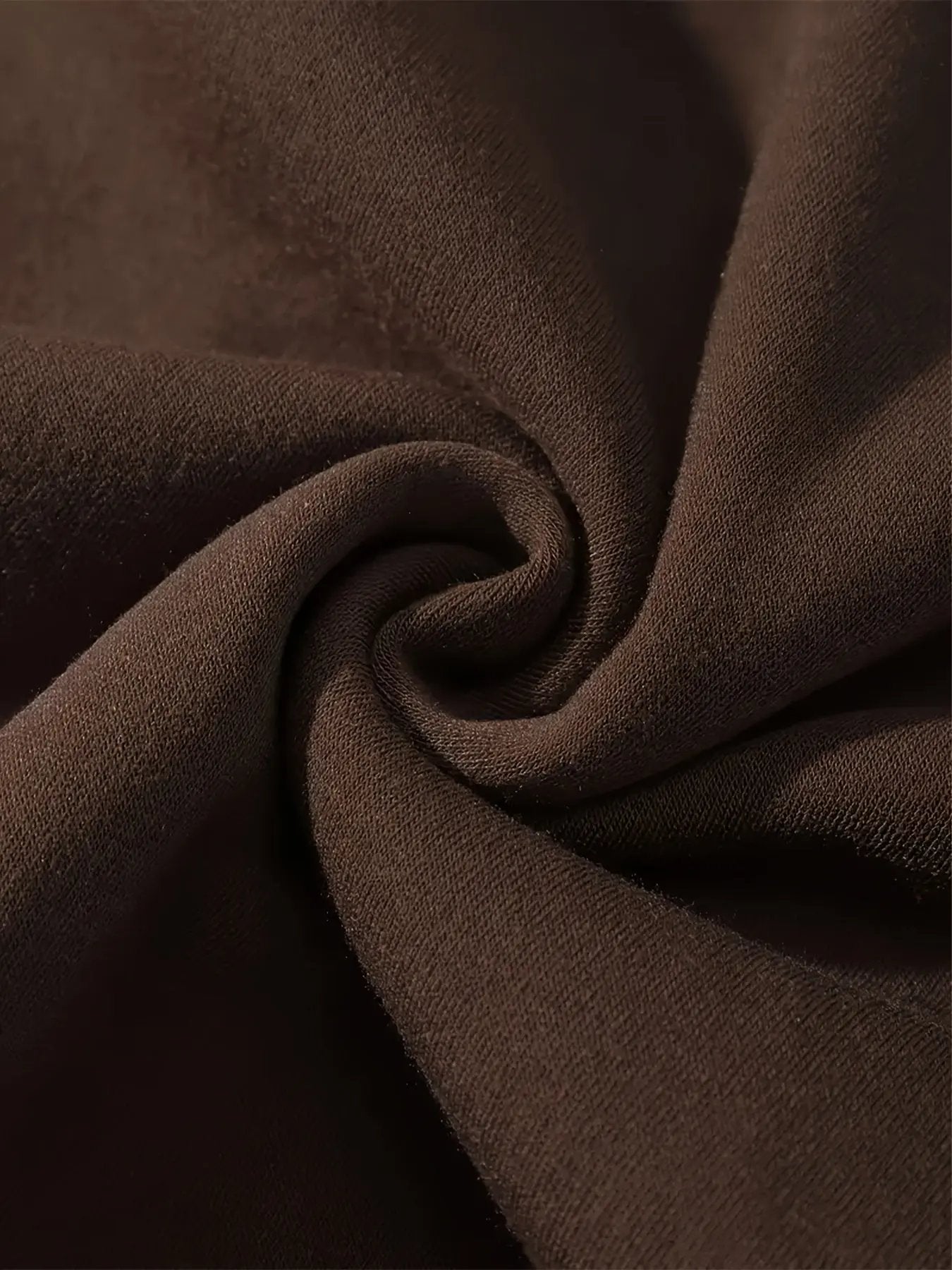 Women's Coffee Brown Hooded Sweatshirt with Pocket - Comfortable Autumn/Winter Maximus Echo