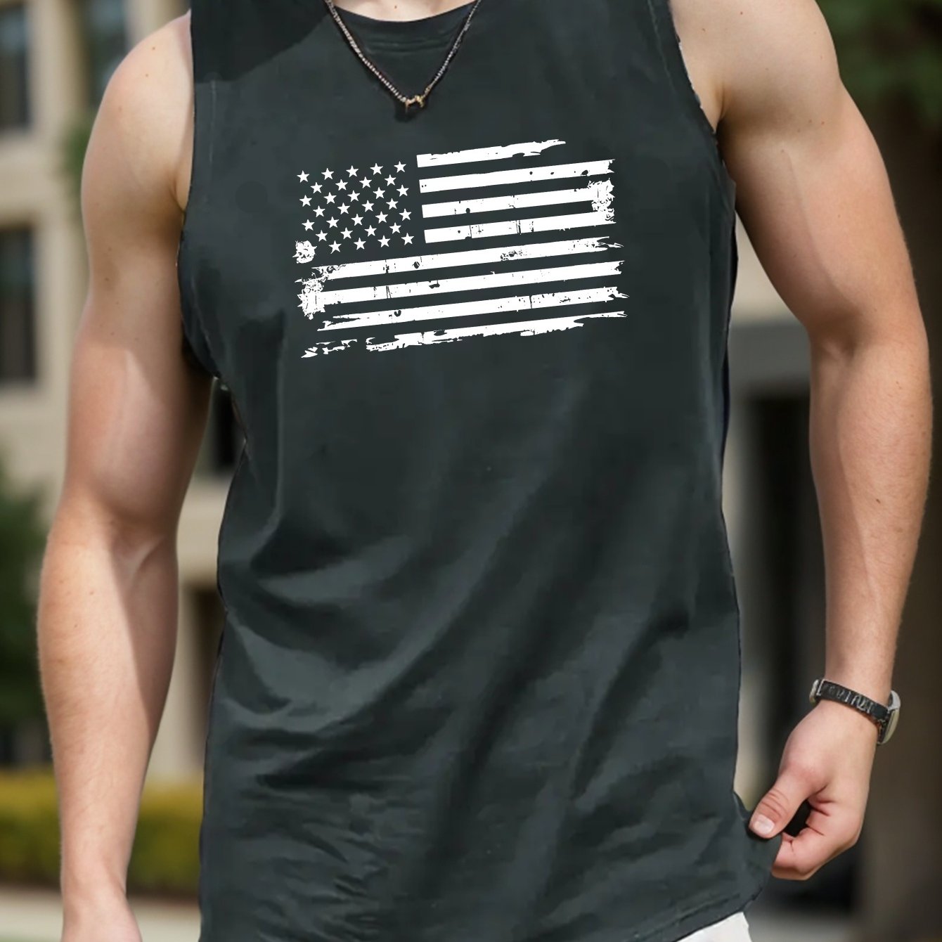 Men'S Vest in Standard Flag Size - Maximus Echo