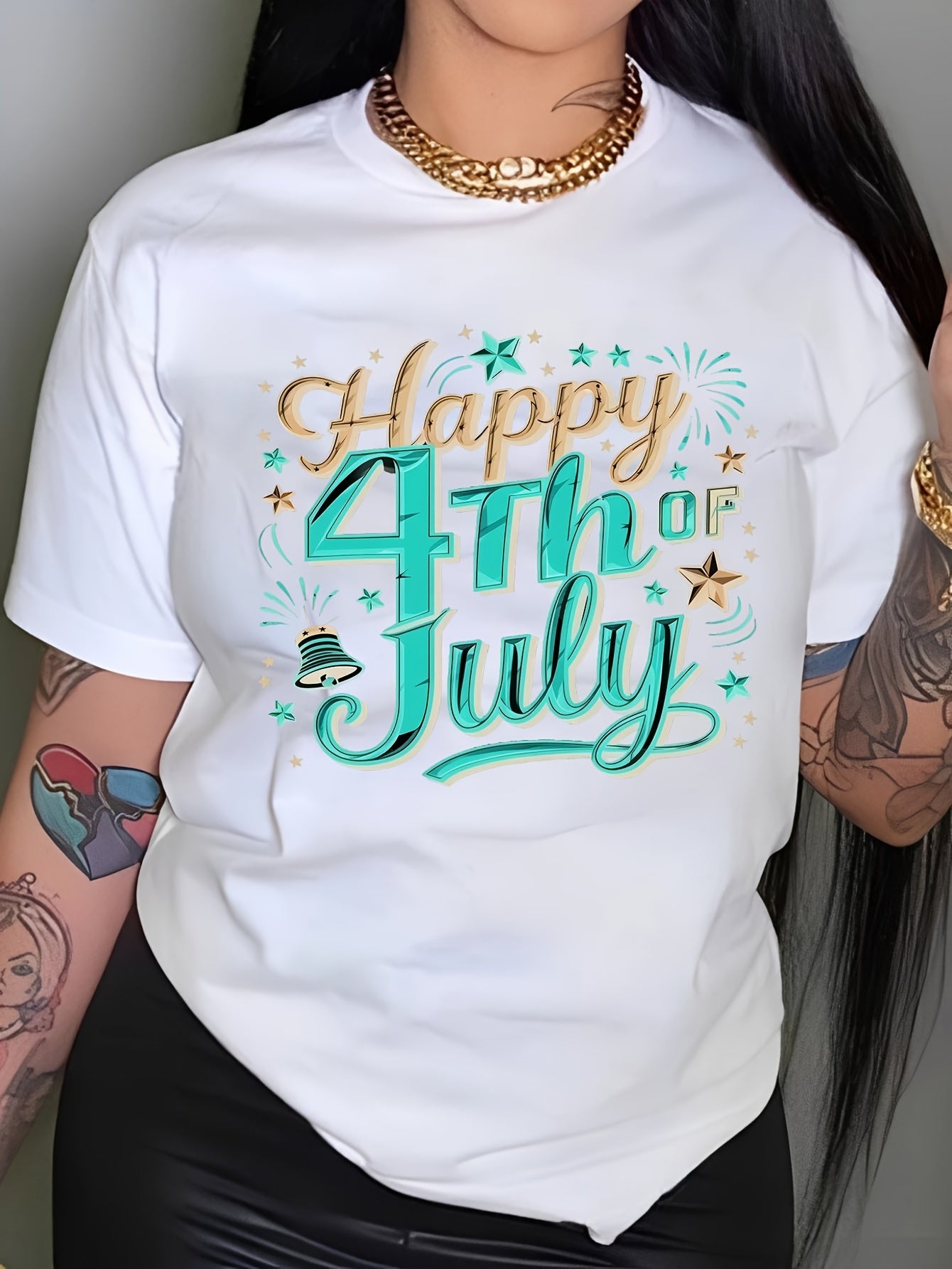 Fashionable Women'S T-Shirt - Comfortable And Relaxed, Simple Round Neck, Suitable for Elegant Casual Tops, Locally Shipped, Summer Pure Top, a Must-Have for Elegant Summer Parties. - Maximus Echo