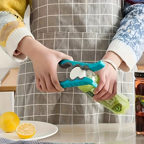 1pc - New Arrival - New 6-in-1 Multi-functional Easy Twist Bottle Opener - Comes With Four Sizes Of Can Openers, Non-slip Multi-functional Bottle And Jar Opener/ Suitable For Most Beginners, Elderly People, Those With Limited Maximus Echo