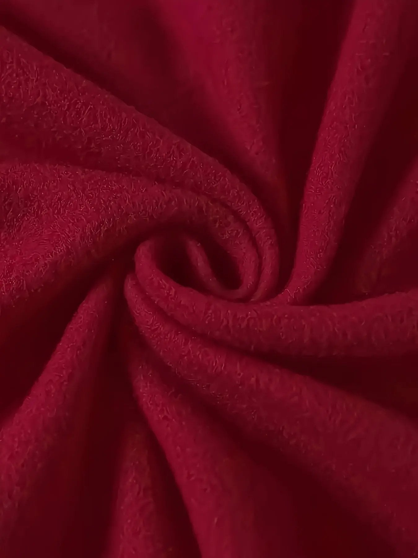 Women's Burgundy Hooded Sweatshirt - Maroon Winter Warm Pullover Hoodie Maximus Echo