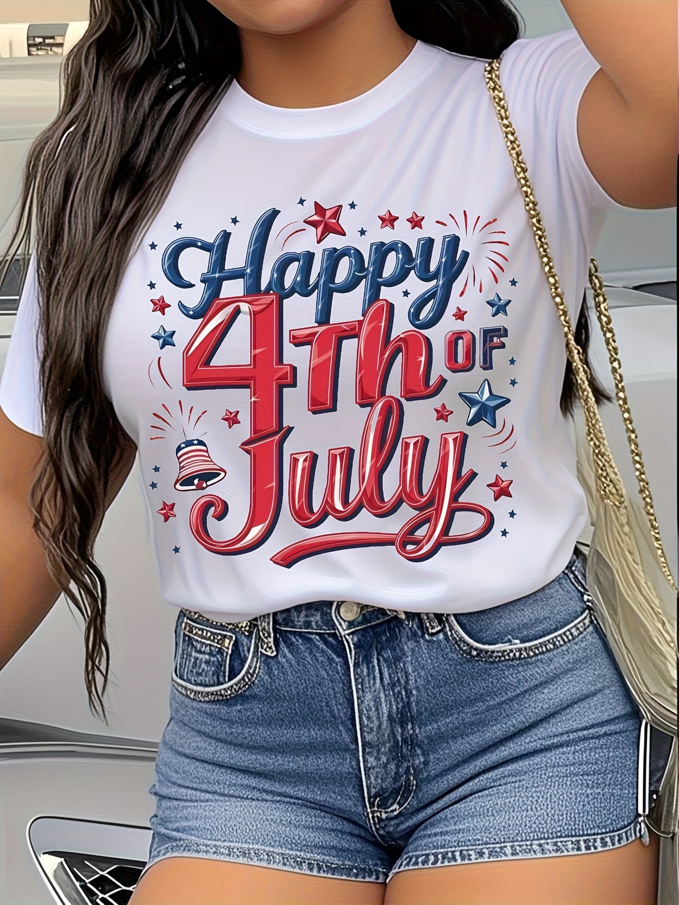 Fashionable Women'S T-Shirt - Comfortable And Relaxed, Simple Round Neck, Suitable for Elegant Casual Tops, Locally Shipped, Summer Pure Top, a Must-Have for Elegant Summer Parties. - Maximus Echo
