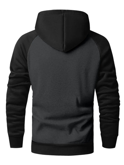 Men's Jesus is Lord Print Hooded Sweatshirt