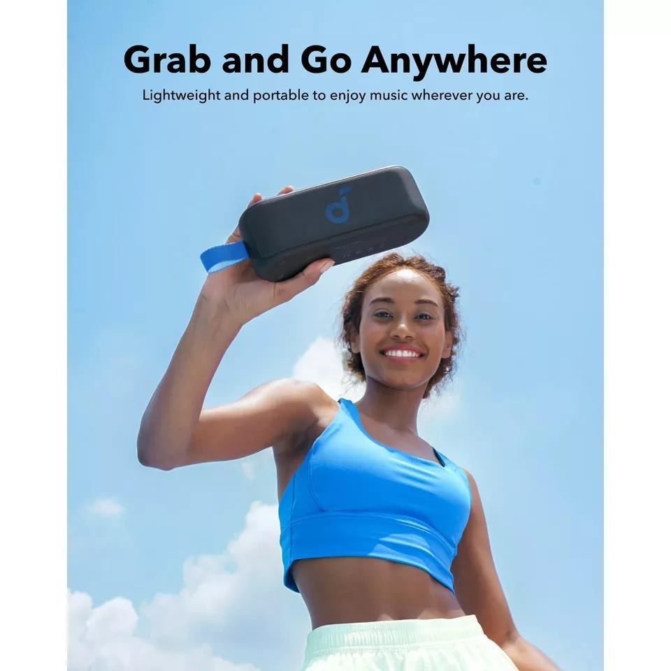 Soundcore Select 3 Portable Outdoor Speaker, 16W Outdoor Speaker, Wireless Speaker, Bass Up Technology, 20H Playtime - Maximus Echo