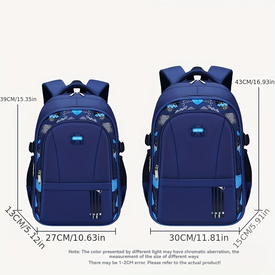 Elementary school students schoolbag boys 1-3-6 grades 6-12 years old lightweight Maximus Echo