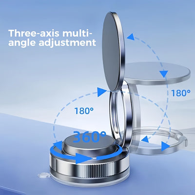Magnetic Phone Holder, Rotatable 360 °, One Handed Operation - Maximus Echo