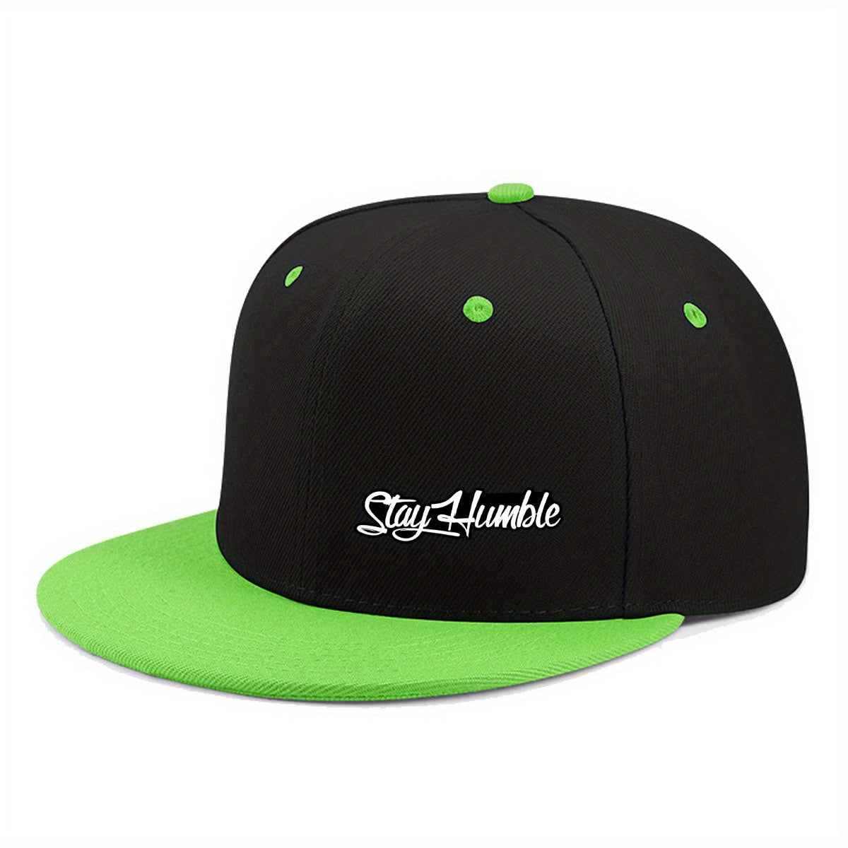 Hat washed Flat Bill Baseball Cap adjustable, unisex Maximus Echo