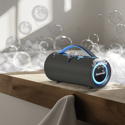 60W  Portable Wireless Speaker - High-power Subwoofer, 7 Modes Of RGB Ambient Light, Long Battery Life, Suitable For Family Outdoor Parties - Maximus Echo