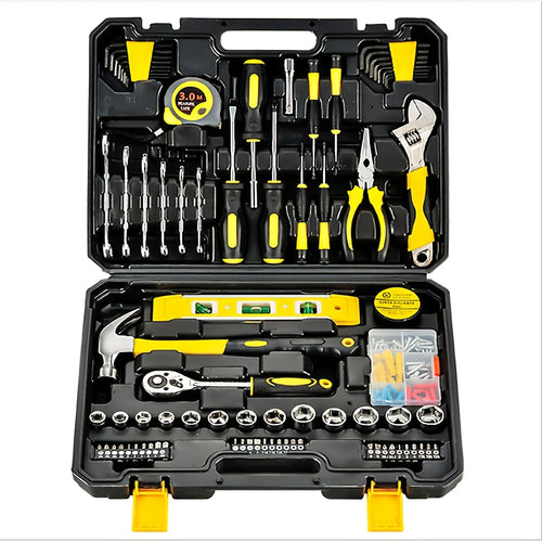 108pcs/set Complete Manual Tool Set for Home And Car Repair, Workshop Maintenance