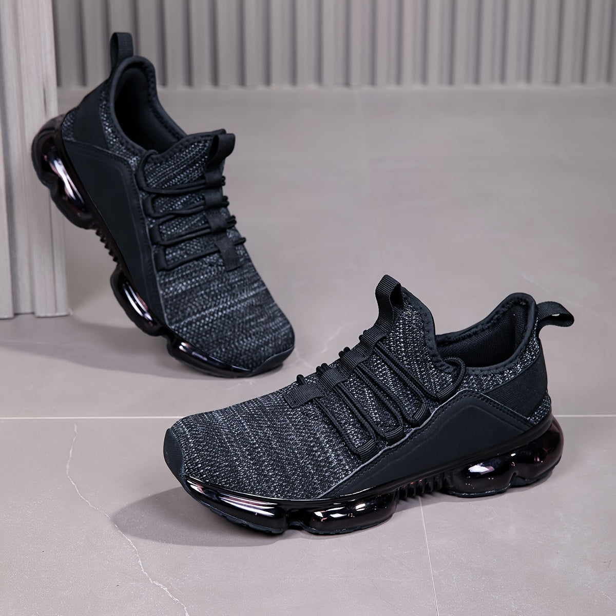 New Summer Men'S Breathable Knitted Sports Shoes, Lightweight Air Cushioning Casual Running Shoes for Couples. Maximus Echo