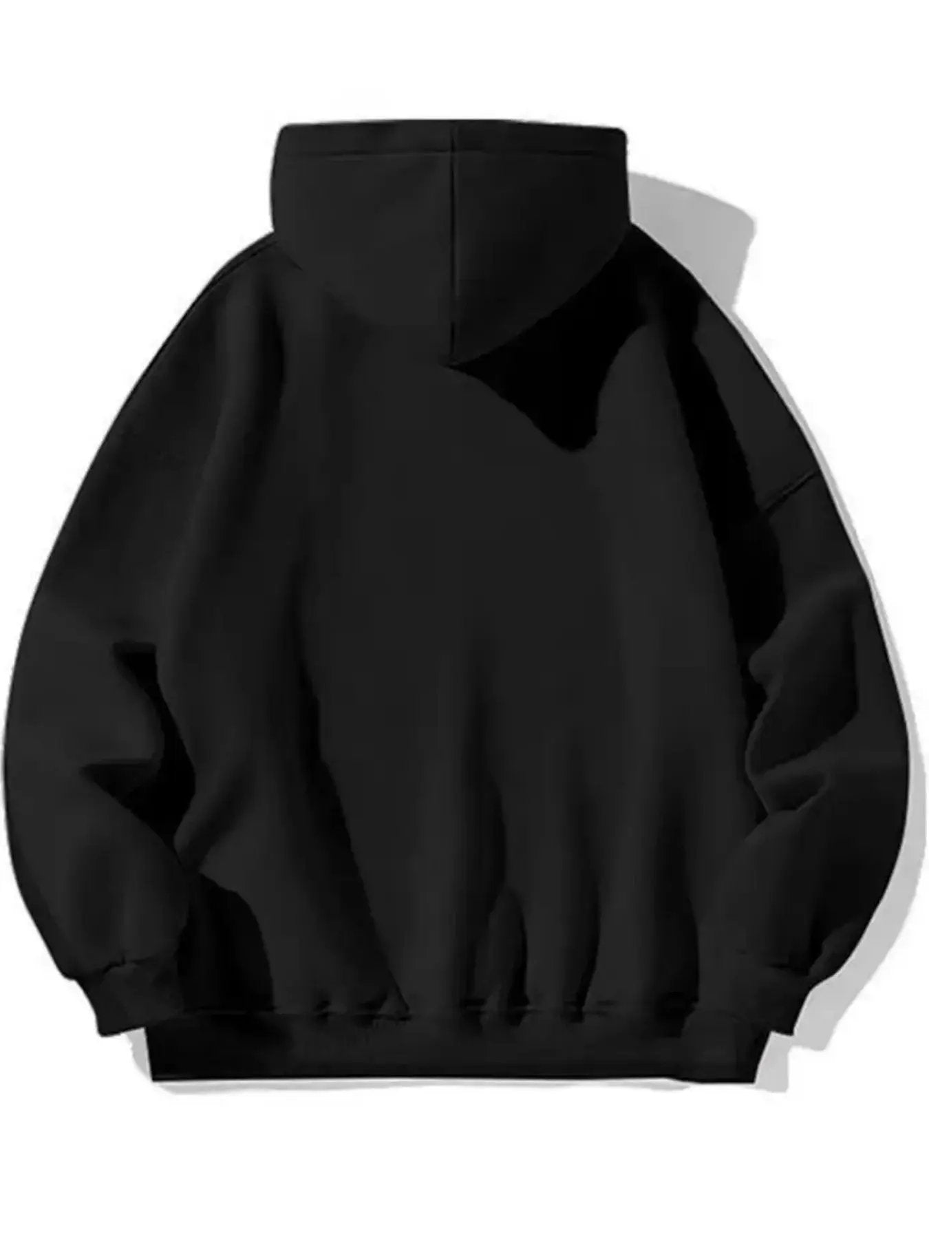 Women's Black Oversized Hooded Sweatshirt with "Blessed" Maximus Echo