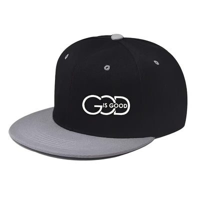 Lightweight Adjustable Unisex| Urban Streetwear Hat with "GOD IS GOOD" Design, 5 Colors (Black/Grey/Green/Navy/Red), Breathable Material - Maximus Echo