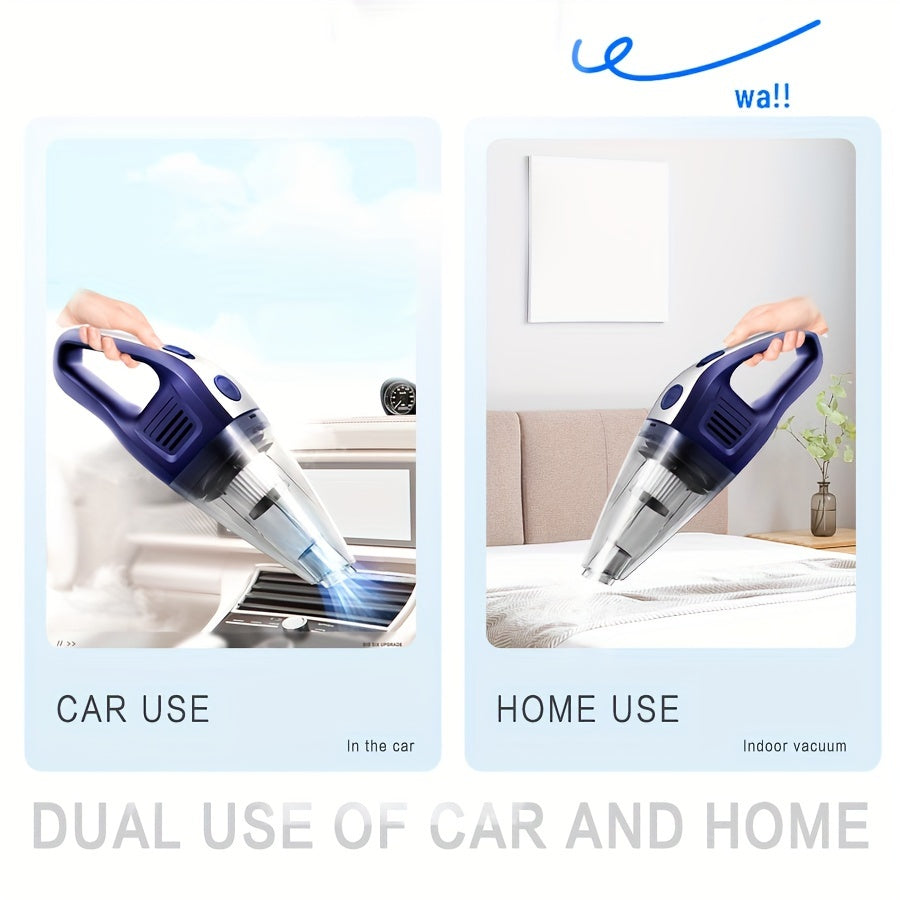 Car Vacuum Cleaner 5000pa Strong Suction, Powerful Handheld Wireless, USB Charging Long Working, Car Accessories For Men Women, Suitable For Cars, Homes, Offices, Pet Hair Cleaning - Maximus Echo