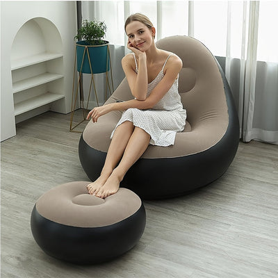 New Generation Of Inflatable sofa with Pedal Comfortable Combination Maximus Echo