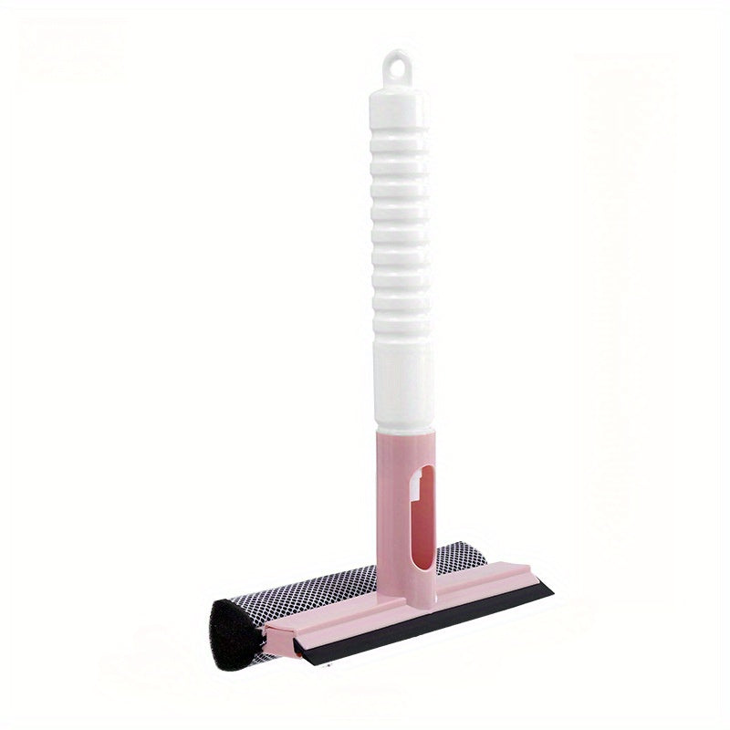 1pc 3-in-1 Glass Cleaning Spray with Dual-Sided Rubber Broom & Microfiber Cloth Maximus Echo
