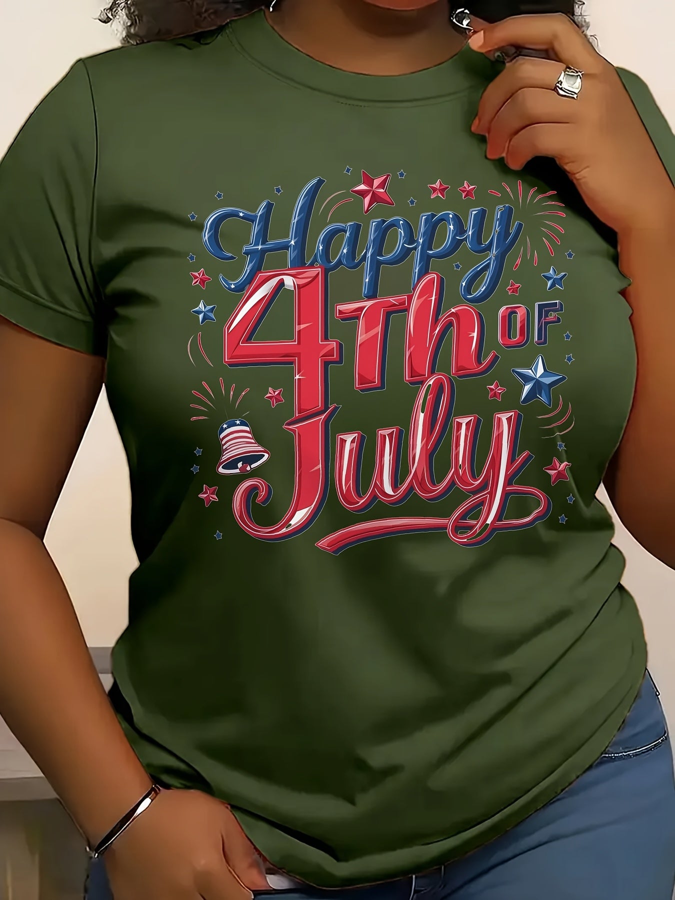 Fashionable Women'S T-Shirt - Comfortable And Relaxed, Simple Round Neck, Suitable for Elegant Casual Tops, Locally Shipped, Summer Pure Top, a Must-Have for Elegant Summer Parties. - Maximus Echo