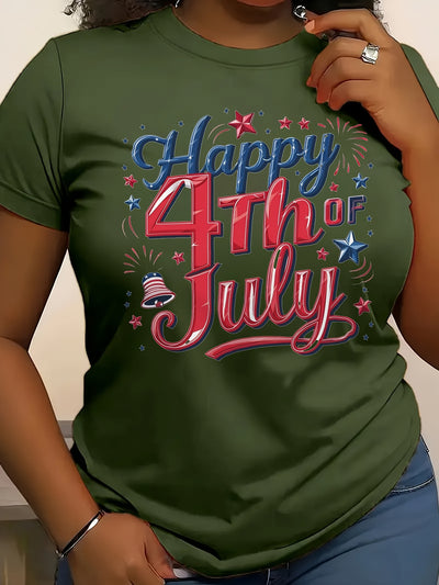 Fashionable Women'S T-Shirt - Comfortable And Relaxed, Simple Round Neck, Suitable for Elegant Casual Tops, Locally Shipped, Summer Pure Top, a Must-Have for Elegant Summer Parties. - Maximus Echo